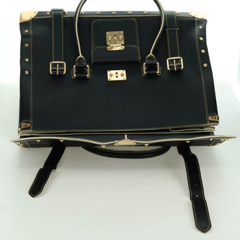 【日本直送】路易威登 Suhari Extravagan 手提包 黑色真皮 LV 正品 AMZ548SM-9