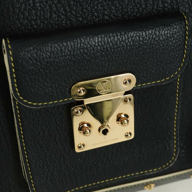 【日本直送】路易威登 Suhari Extravagan 手提包 黑色真皮 LV 正品 AMZ548SM-17