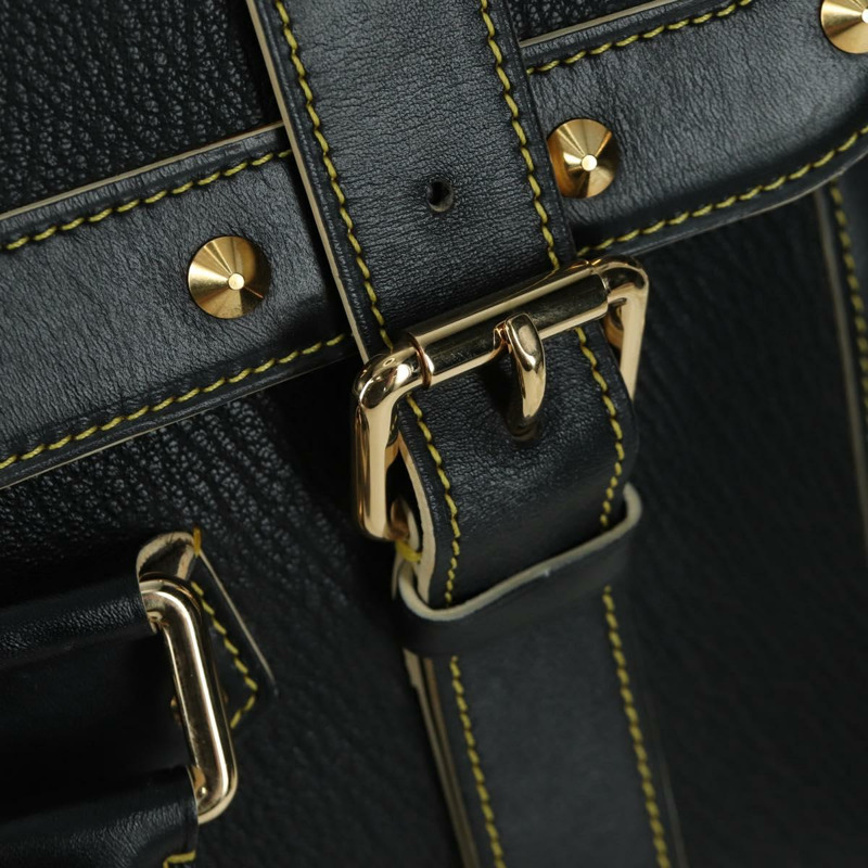 【日本直送】路易威登 Suhari Extravagan 手提包 黑色真皮 LV 正品 AMZ548SM-21