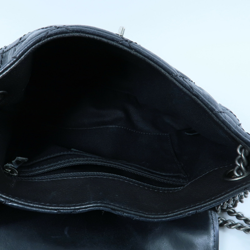 CHANEL 牛皮皮革Shoulder Bag鏈帶肩背袋-4