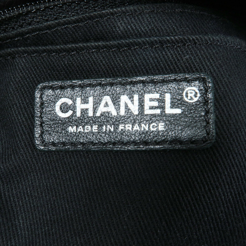 CHANEL 牛皮皮革Shoulder Bag鏈帶肩背袋-6