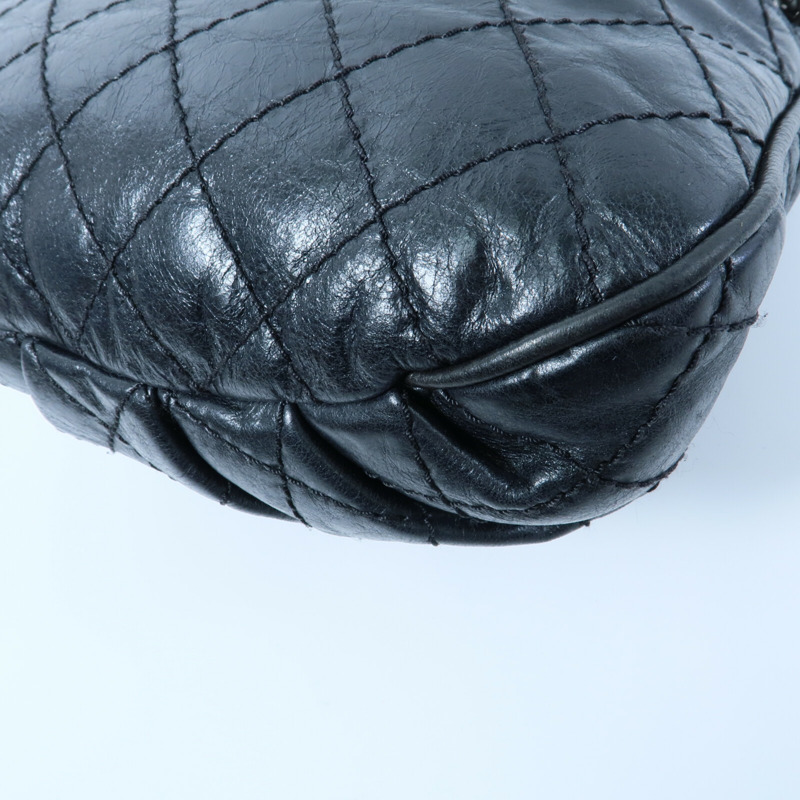 CHANEL 牛皮皮革Shoulder Bag鏈帶肩背袋-15
