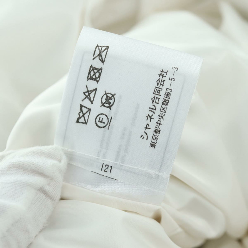 【日本直送】香奈兒黑色聚酯纖維連身褲，CC標誌，AMZ550SM-20