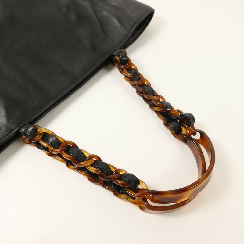 CHANEL 羊皮皮革Vintage Shoulder Bag肩背袋-7