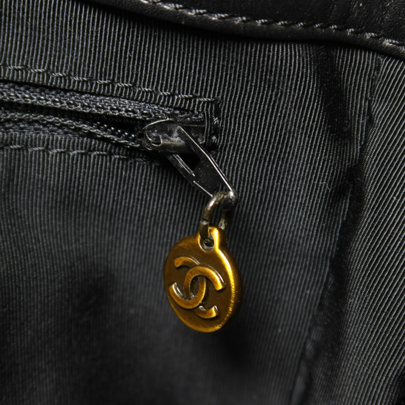 CHANEL 羊皮皮革Vintage Shoulder Bag肩背袋-8