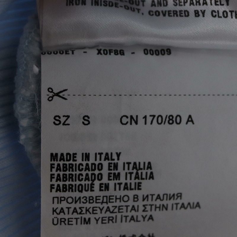 【日本直送】Miu Miu 淺藍色棉質連帽衫（正品 AMZ551SM）-17