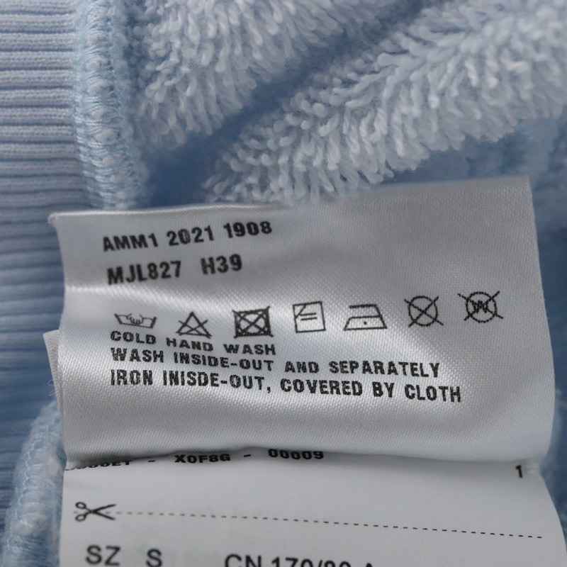 【日本直送】Miu Miu 淺藍色棉質連帽衫（正品 AMZ551SM）-18