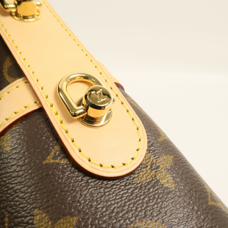 LOUIS VUITTON Monogram Duffle Bag手挽肩背兩用袋-10