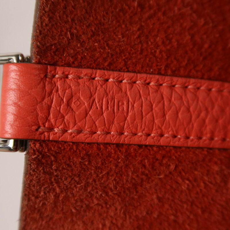 HERMES Clemence皮革Picotin MM手挽袋Rose Jaipur-6