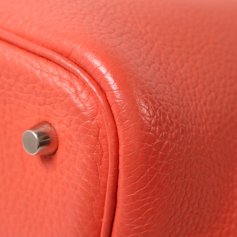 HERMES Clemence皮革Picotin MM手挽袋Rose Jaipur-12