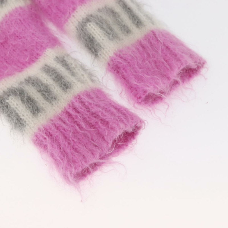 【日本直送】Miu Miu 針織布料衛衣 馬海毛 粉紅 正品 AMZ554SAM-5