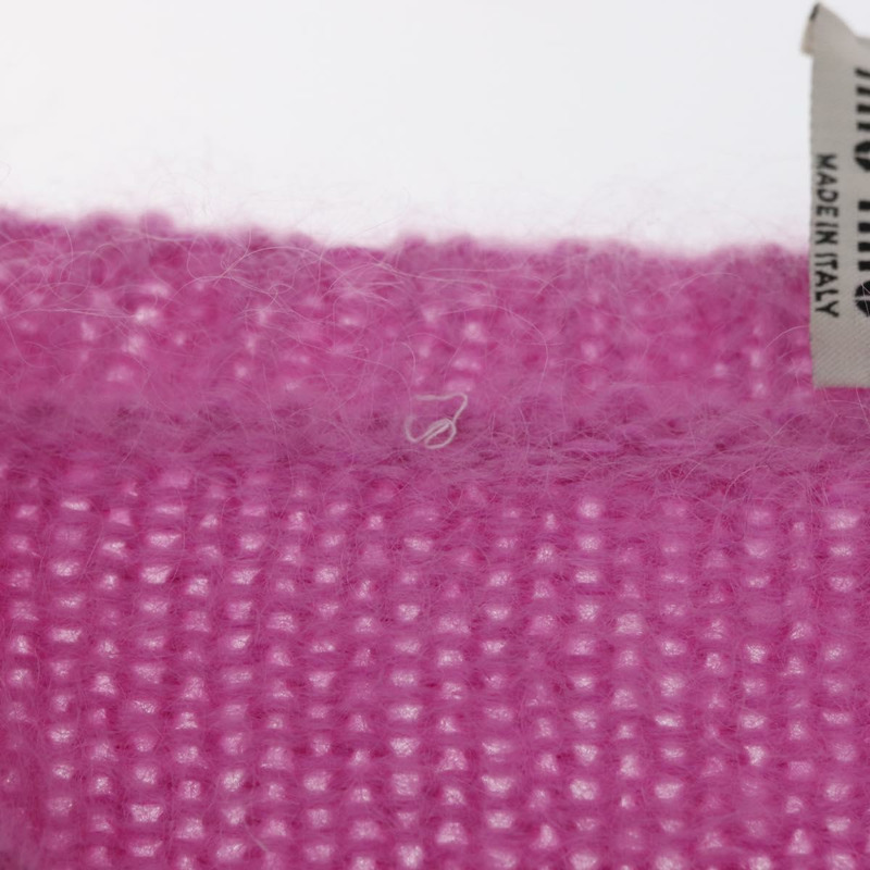 【日本直送】Miu Miu 針織布料衛衣 馬海毛 粉紅 正品 AMZ554SAM-8