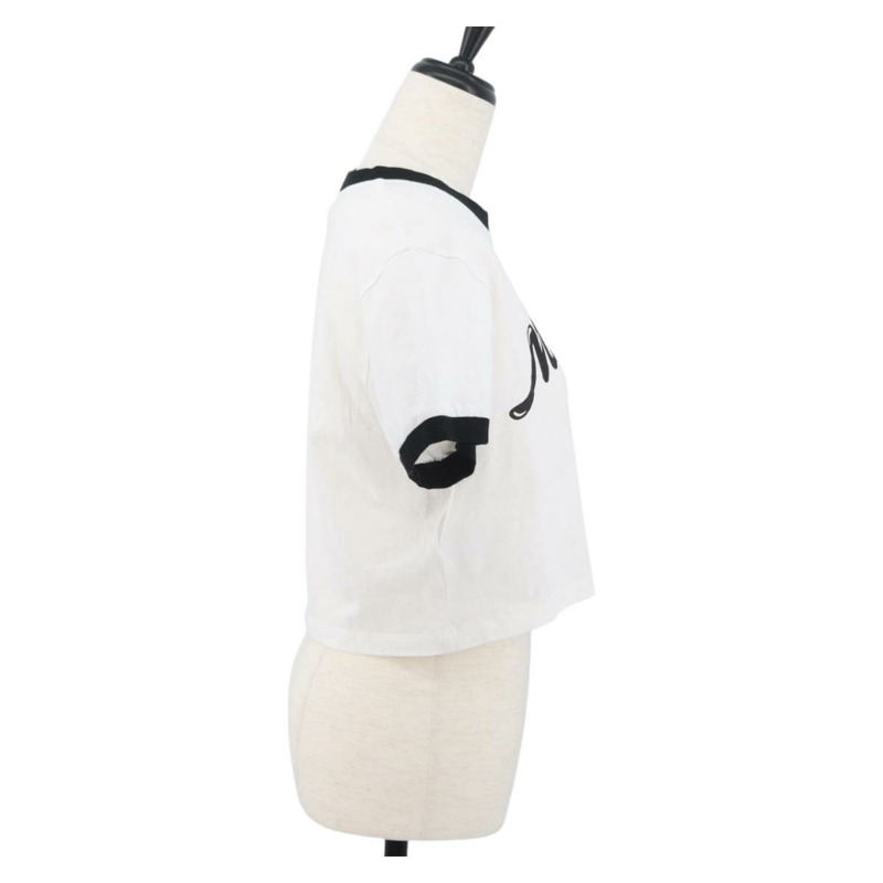 【日本直送】Miu Miu 短袖T卹 純棉 白色 正品 AMZ555M-3