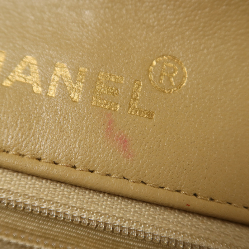 CHANEL 羊皮皮革Vintage Chain Shoulder鏈帶肩背袋-16