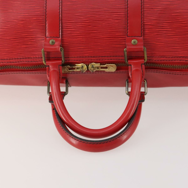 【日本直送】路易威登 Epi Keepall 45 波士頓包 紅色 M42977 LV Auth AMZ486A-6
