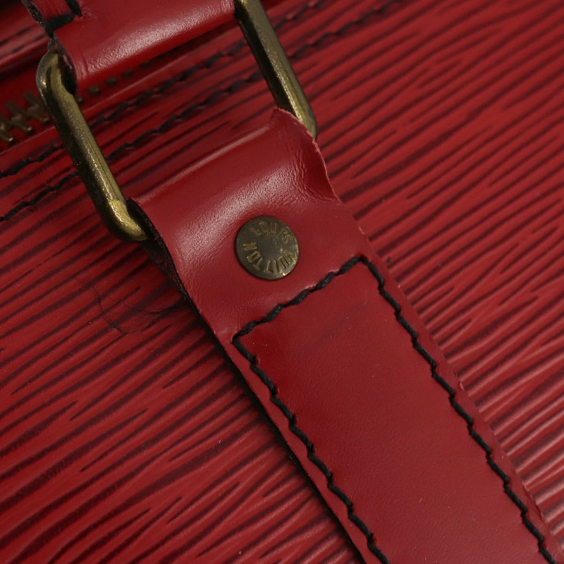 【日本直送】路易威登 Epi Keepall 45 波士頓包 紅色 M42977 LV Auth AMZ486A-16
