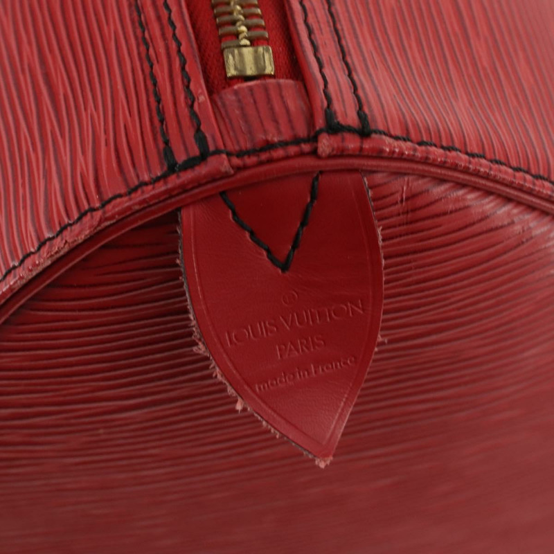 【日本直送】路易威登 Epi Keepall 45 波士頓包 紅色 M42977 LV Auth AMZ486A-17