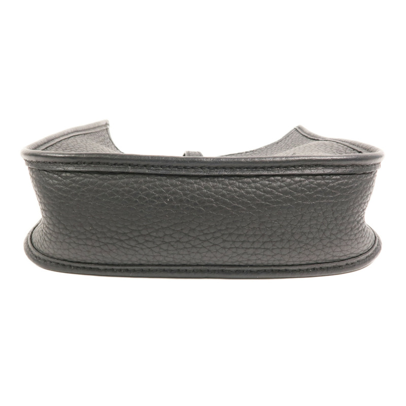 HERMES Clemence皮革Evelyne TPM肩背袋Noir-3