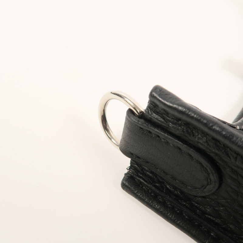 HERMES Clemence皮革Evelyne TPM肩背袋Noir-15