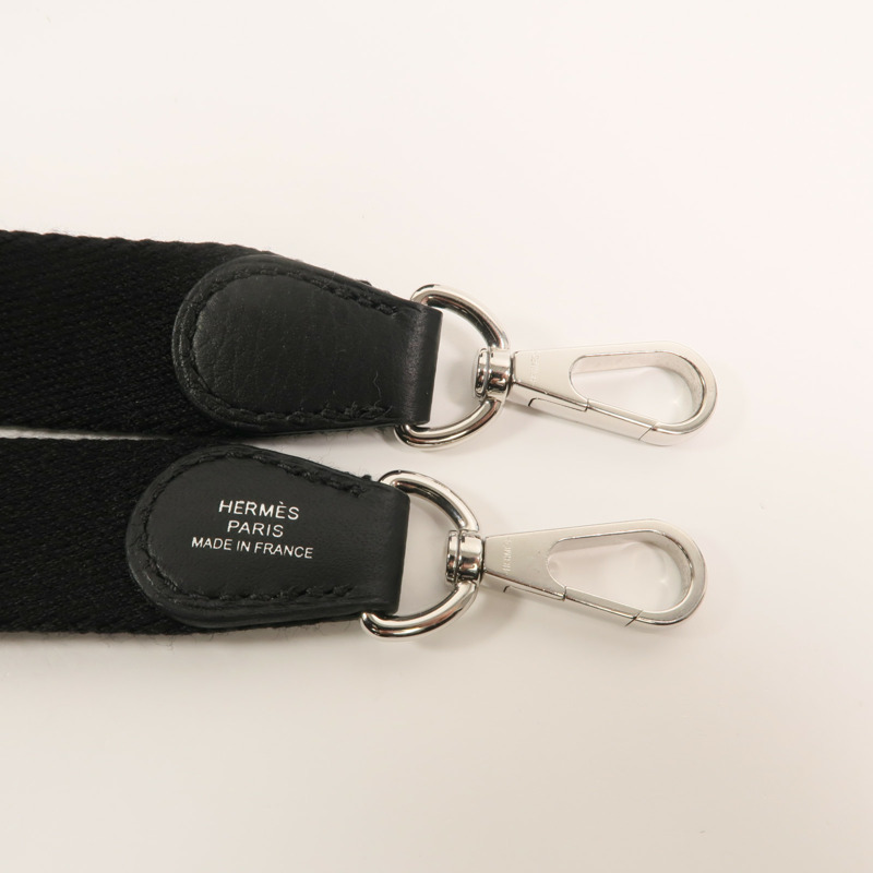 HERMES Clemence皮革Evelyne TPM肩背袋Noir-16