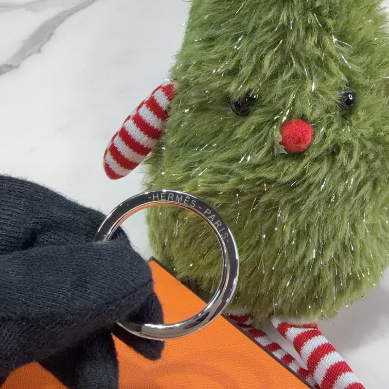 HERMES Fer a Cheval馬蹄鐵鑰匙圈-5