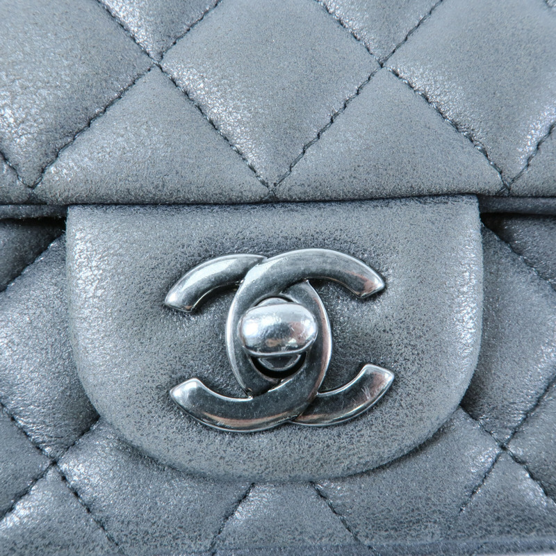 CHANEL 牛皮皮革Shoulder Bag鏈帶肩背袋-5