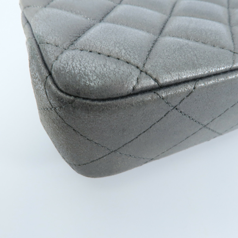 CHANEL 牛皮皮革Shoulder Bag鏈帶肩背袋-15