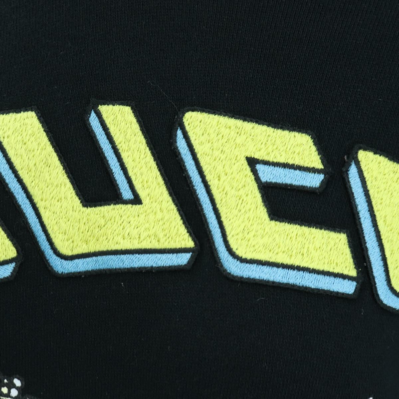 【日本直送】GUCCI GUCCI x Disney Parker Donald 黑色純棉外套 正品 167129M-8