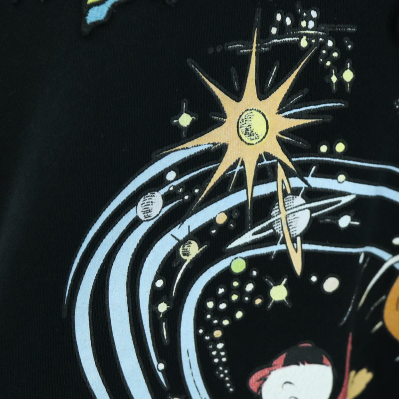 【日本直送】GUCCI GUCCI x Disney Parker Donald 黑色純棉外套 正品 167129M-10