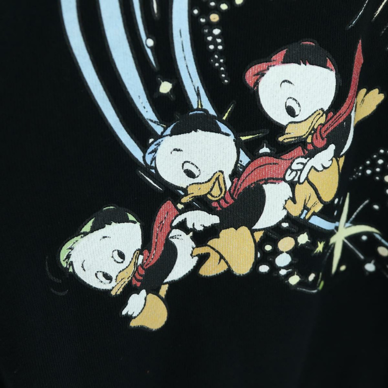 【日本直送】GUCCI GUCCI x Disney Parker Donald 黑色純棉外套 正品 167129M-11