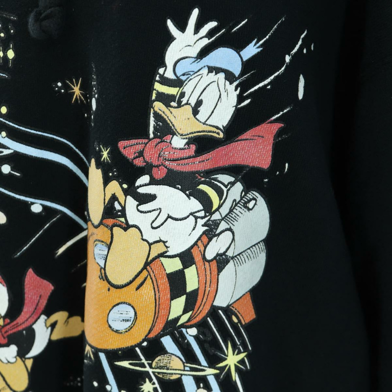 【日本直送】GUCCI GUCCI x Disney Parker Donald 黑色純棉外套 正品 167129M-12