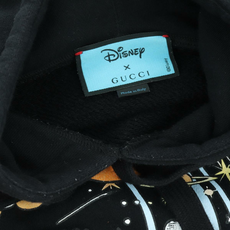 【日本直送】GUCCI GUCCI x Disney Parker Donald 黑色純棉外套 正品 167129M-14