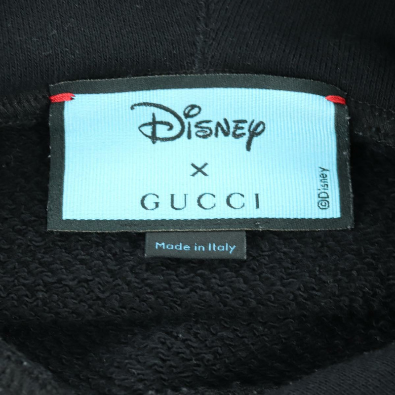 【日本直送】GUCCI GUCCI x Disney Parker Donald 黑色純棉外套 正品 167129M-16