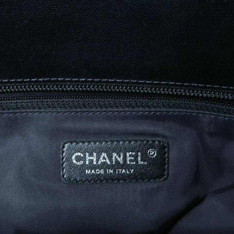 CHANEL 牛皮皮革/尼龍Paris Biaritz Tote手挽袋-5