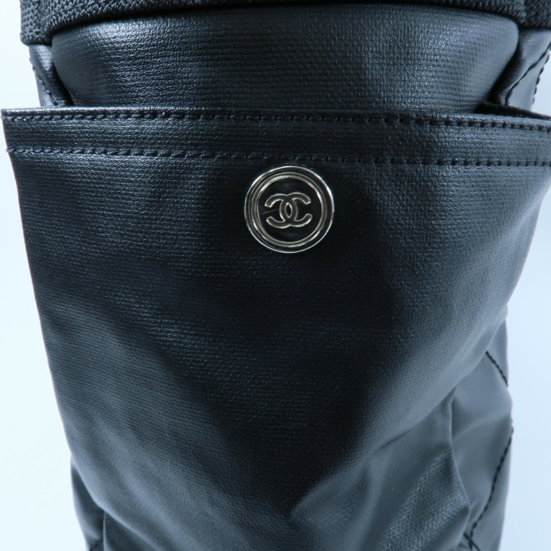 CHANEL 牛皮皮革/尼龍Paris Biaritz Tote手挽袋-7