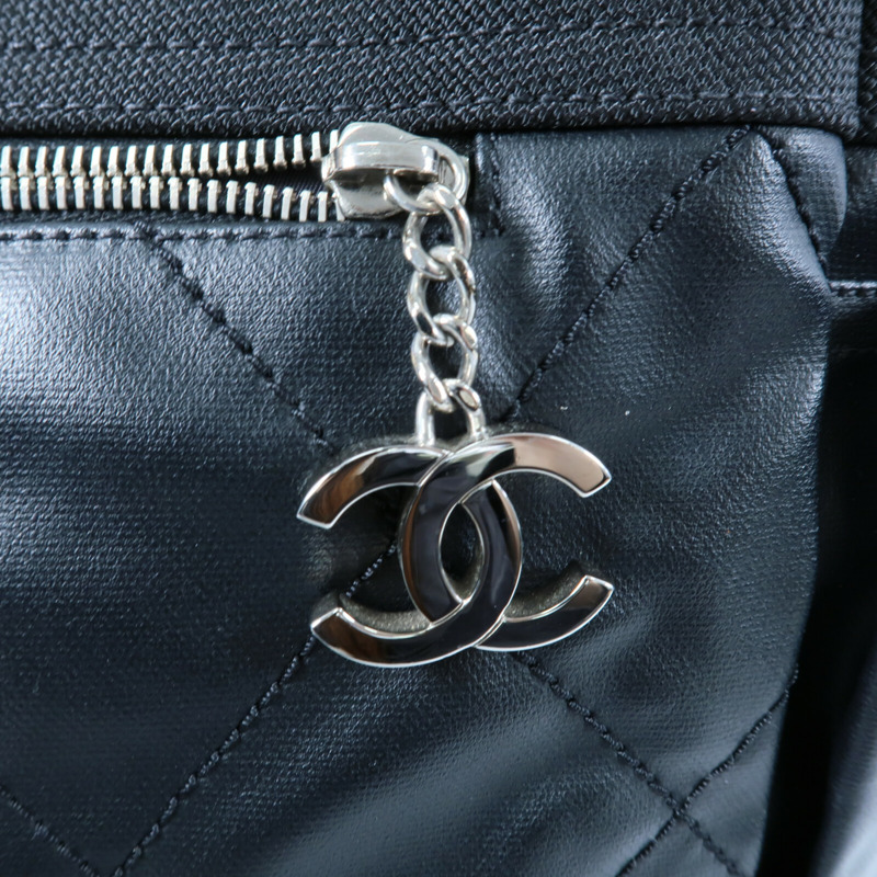 CHANEL 牛皮皮革/尼龍Paris Biaritz Tote手挽袋-8