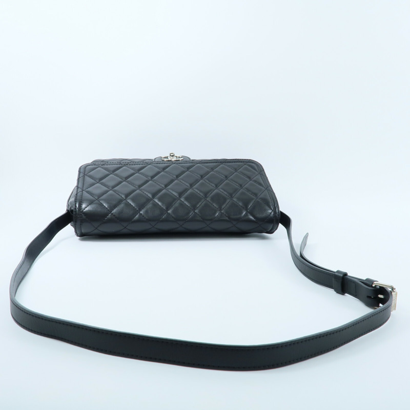 CHANEL 羊皮皮革Shoulder Bag肩背袋-9