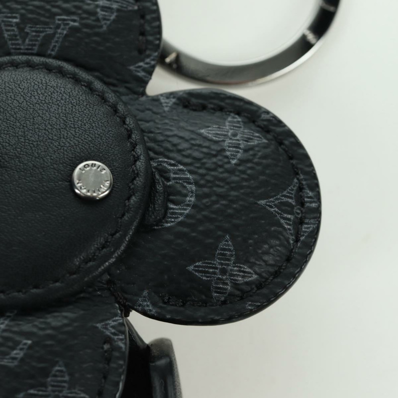 【日本直送】路易威登 Monogram Eclipse Porte Cles de Vivienne MP1998 LV 正品 YKZ575SAM-3