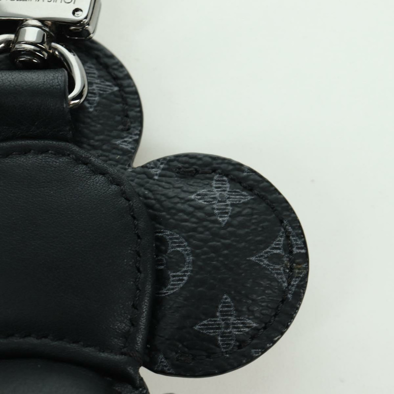 【日本直送】路易威登 Monogram Eclipse Porte Cles de Vivienne MP1998 LV 正品 YKZ575SAM-8