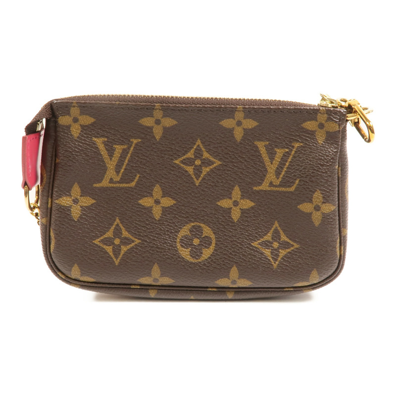 LOUIS VUITTON Monogram Mini Pochette Vivian手挽袋-1