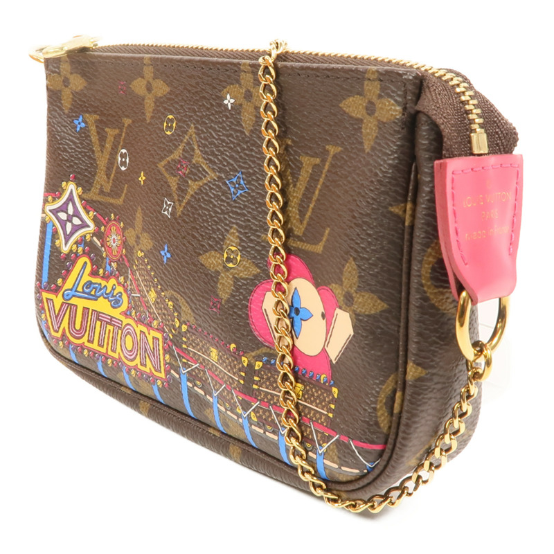 LOUIS VUITTON Monogram Mini Pochette Vivian手挽袋-2