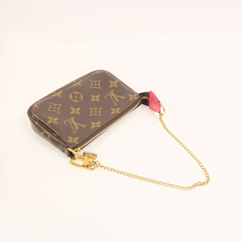 LOUIS VUITTON Monogram Mini Pochette Vivian手挽袋-7