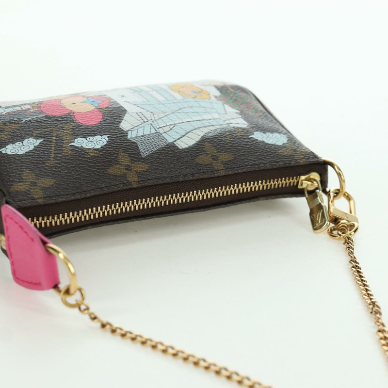 【日本直送】路易威登 Monogram Vivienne 迷你手拿包配件 M81633 正品 YKZ562SAM-6