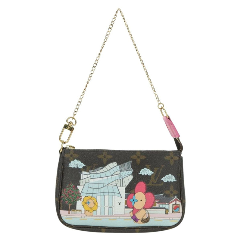 【日本直送】路易威登 Monogram Vivienne 迷你手拿包配件 M81633 正品 YKZ562SAM-12