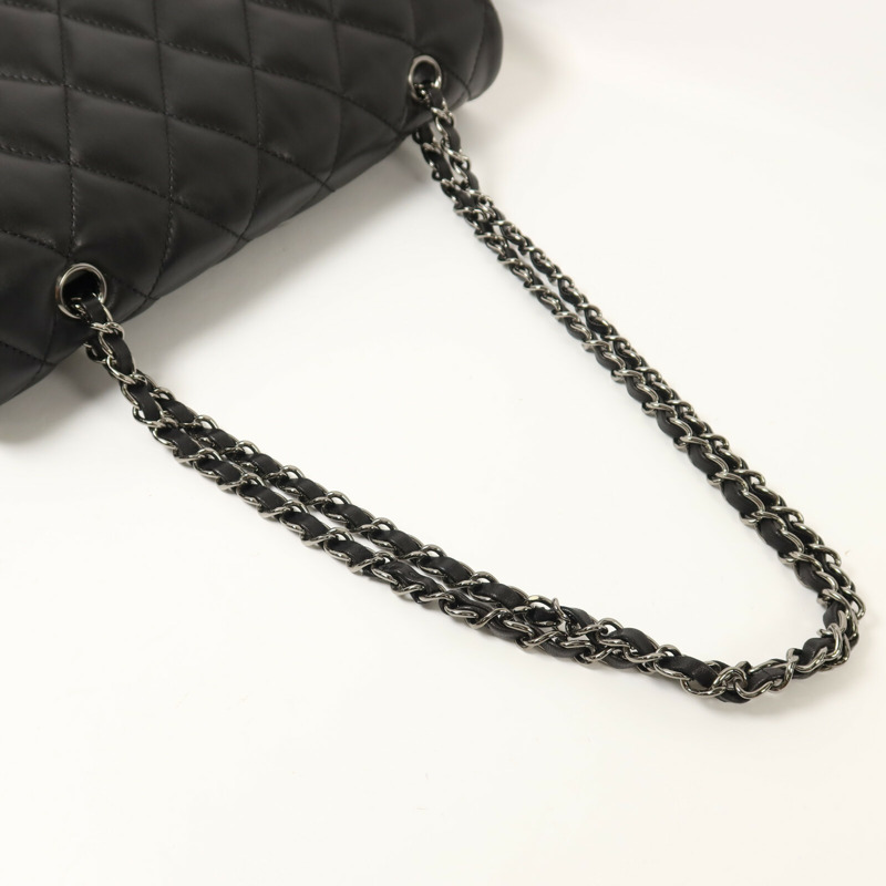 CHANEL 羊皮皮革Shoulder Bag鏈帶肩背袋-7