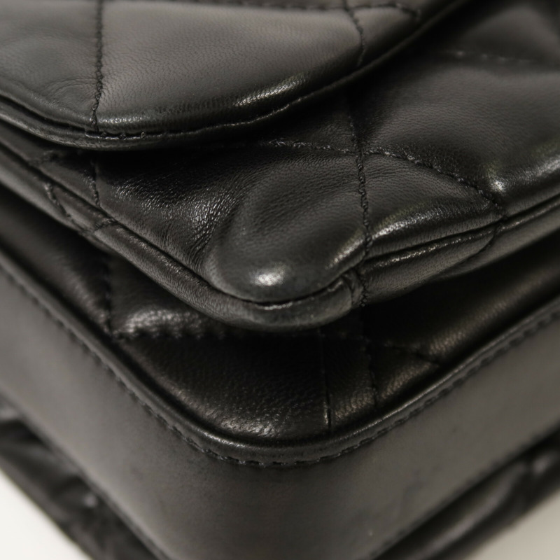 CHANEL 羊皮皮革Shoulder Bag鏈帶肩背袋-9