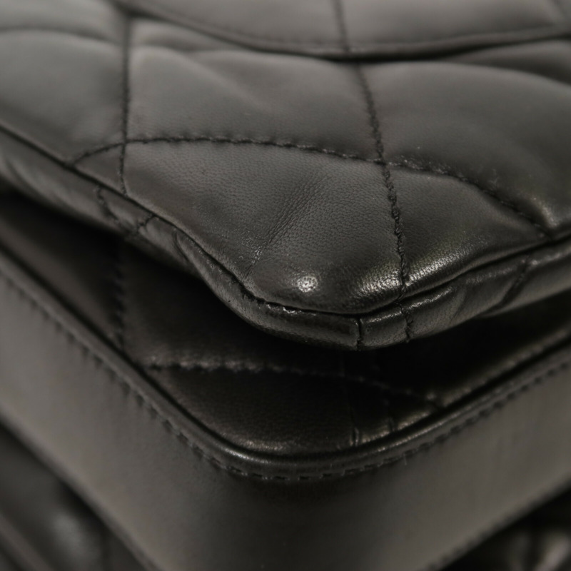 CHANEL 羊皮皮革Shoulder Bag鏈帶肩背袋-11