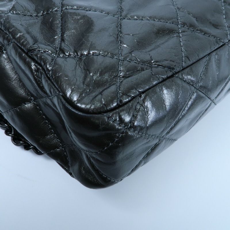 CHANEL 牛皮皮革Shoulder Bag鏈帶肩背袋-13