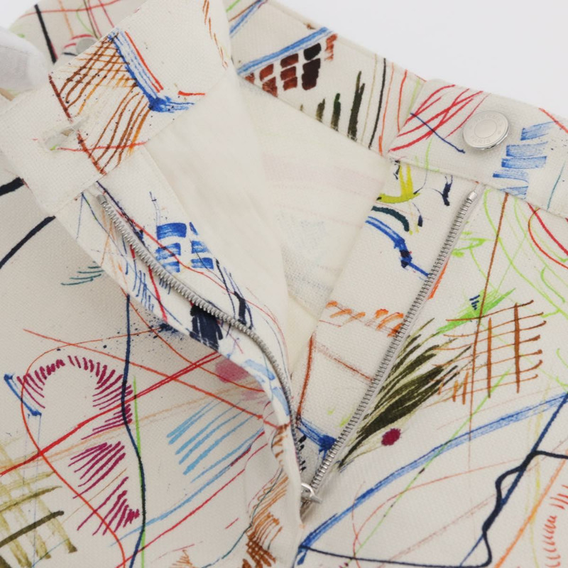 【日本直送】愛馬仕短褲 36 多色銀色 正品 YKZ632M-4