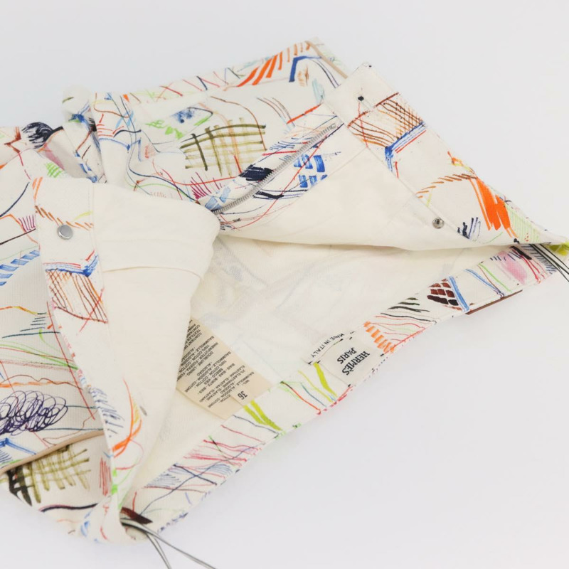 【日本直送】愛馬仕短褲 36 多色銀色 正品 YKZ632M-5